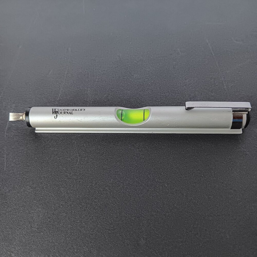 Screwdriver/ Level Tool --Magnetic Bit Housing -- Bit Included